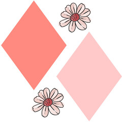 greeting card with flowers