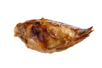 Roasted poultry piece, glistening with a rich brown glaze.
