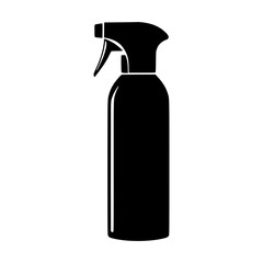 Spray Bottle Silhouette Icon