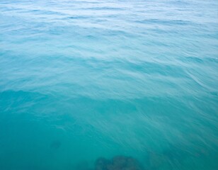 Obraz premium Serene Long Exposure Tropical Seascape with Aerial Patterns and Ethereal Texture for Travel Background