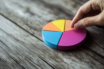 Adjusting a pie chart