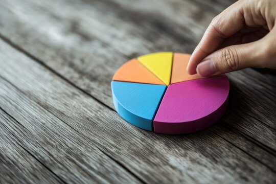 Adjusting a pie chart