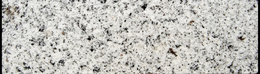 Close-up view of a speckled white and black stone surface.