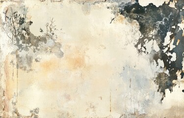 Aged, weathered surface with mottled colors and texture