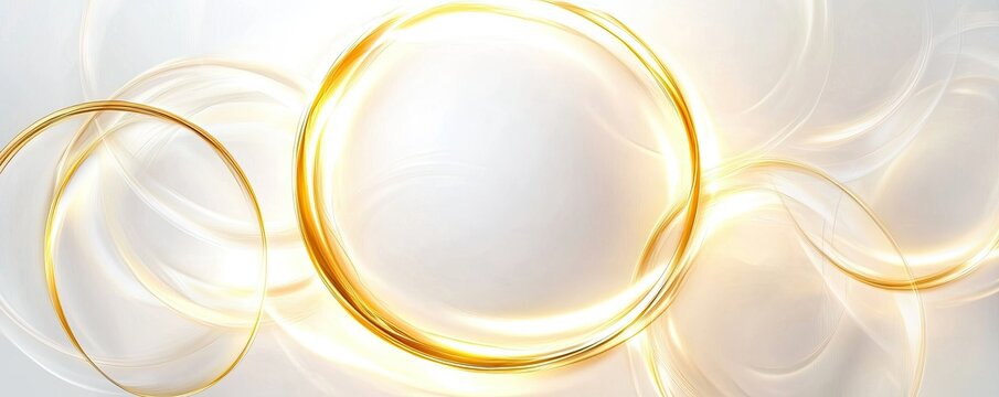 Golden Circles of Light