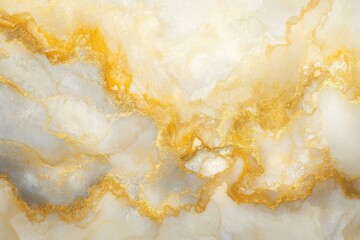Abstract marble texture with golden veins