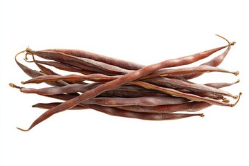 Dried brown beans, a rustic still life.