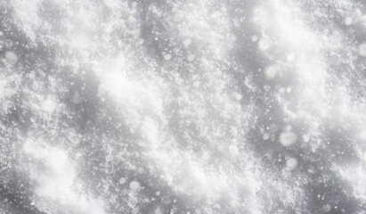 Snowy, textured surface