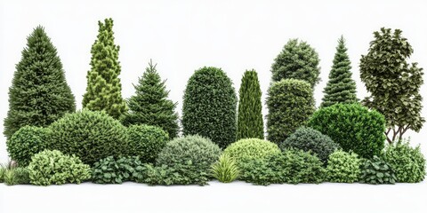 Diverse Green Landscaping Collection