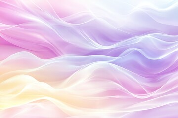 Fototapeta premium Abstract pastel flowing lines