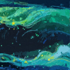 Various oil paintings, flowers, fields, hens, chicks, landscapes, marine creatures, plum blossoms, birds, cats, dogs, butterflies, abstract sea boats