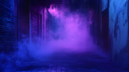 Obraz premium dark blue wall