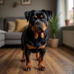 rottweiler portrait