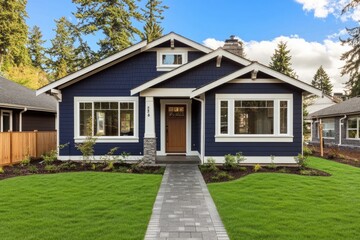 Charming, modern home with exterior appeal