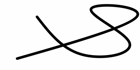 hand drawn scribbles Black swirling and winding lines. Hand drawn calligraphy swirls. Black wavy lines. Vector illustration in scribble style