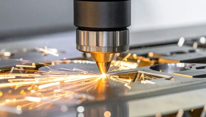 切削工具のクローズアップ