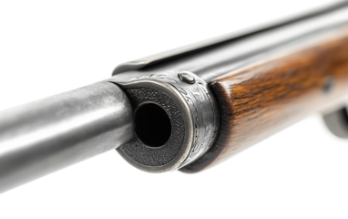 Focused image of a French Revolution musket showcasing its vintage design and historical importance isolated on white background PNG