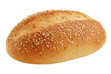 Golden sesame roll, baked to perfection.