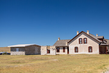 Historic buildings at Fort Laramie, Wyoming