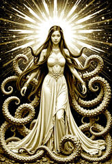 Obraz premium virgin woman