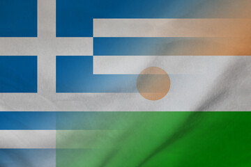 Greece and Niger state flag international relations NER GRC