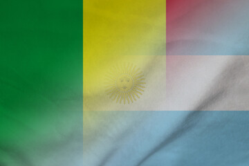 Mali and Argentina government flag international relations ARG MLI