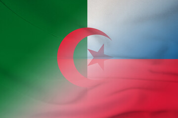Algeria and Philippines official flag transborder contract PHL DZA