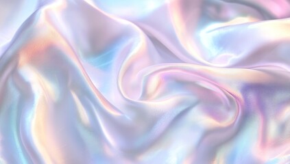 Iridescent Pastel Fabric Texture
