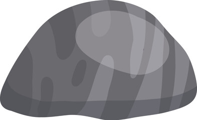 River stone icon, sea pebbles collection, isolated vector illustration on white background original artwork for your design