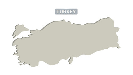 TURKEY MAP 3D
