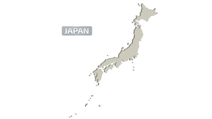 JAPAN MAP 3D
