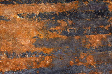 Grunge rusted metal texture for background.