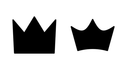 Crown icon vector. crown sign and symbol