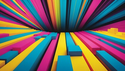 A captivating road framed by vibrant golden autumn trees under a clear blue sky on a sunny day.