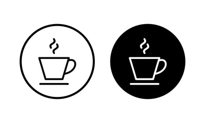 coffee cup icon vector illustration. cup a coffee sign and symbol