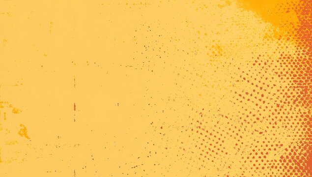 Abstract Orange Yellow And Red Background