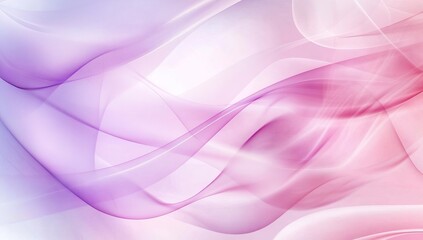 Abstract Pink And Purple Wavy Background Design