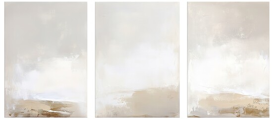 Abstract Monochromatic Painting