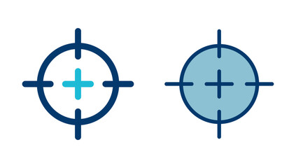 Target icon vector isolated on white background. Target vector icon. goal icon. marketing target. Aim