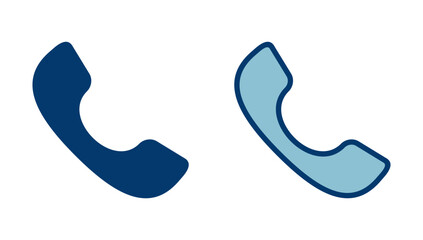 Call icon vector isolated on white background. Phone icon vector. mobile phone. telephone icon