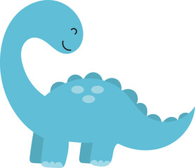 Brontosaurus illustration.
