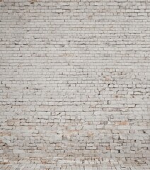 Weathered white brick wall, grunge texture, uneven surface,  design,  antique,  industrial