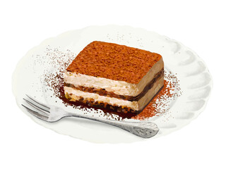 ティラミス（フォーク付き）