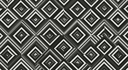 Op-Art: Diamond Depth