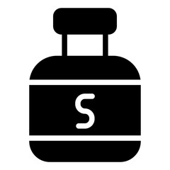 supplement nutrition icon solid style