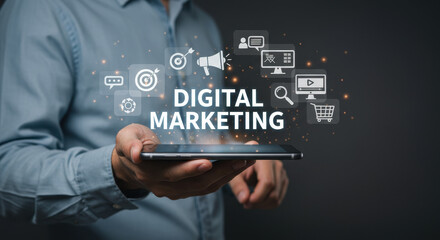 Digital Marketing Success: Mobile Strategy, Social Media, SEO, and Online Sales Growth for Business.