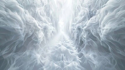 white futuristic background