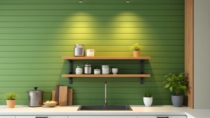 interior of a modern kitchen