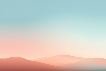 Fototapeta premium sunset in mountains