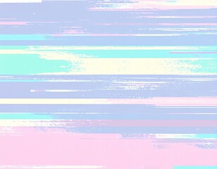 優しい色のグリッジノイズ